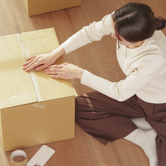 お荷物が多い方