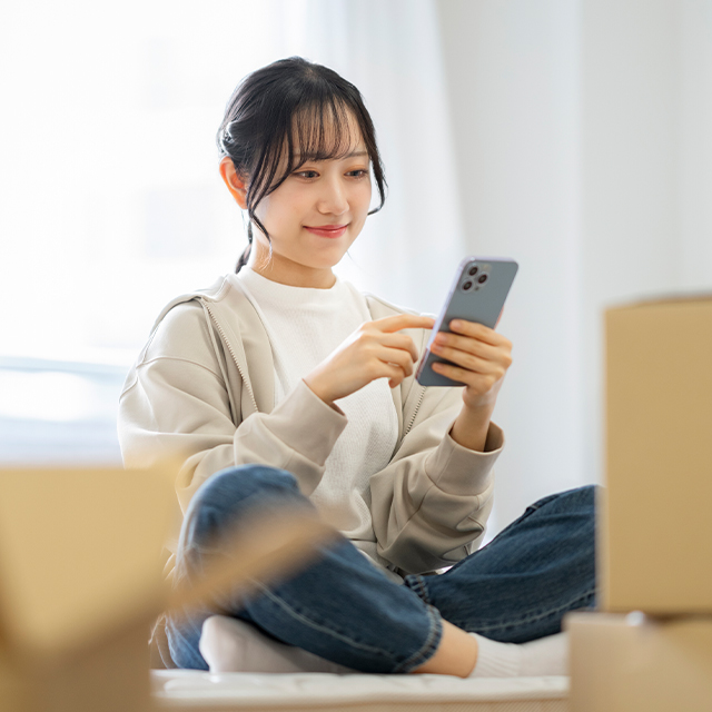 一人暮らし、学生の方
